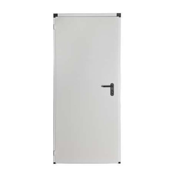 PUERTA MET&Aacute;LICA LACADA CIEGA BLANCA