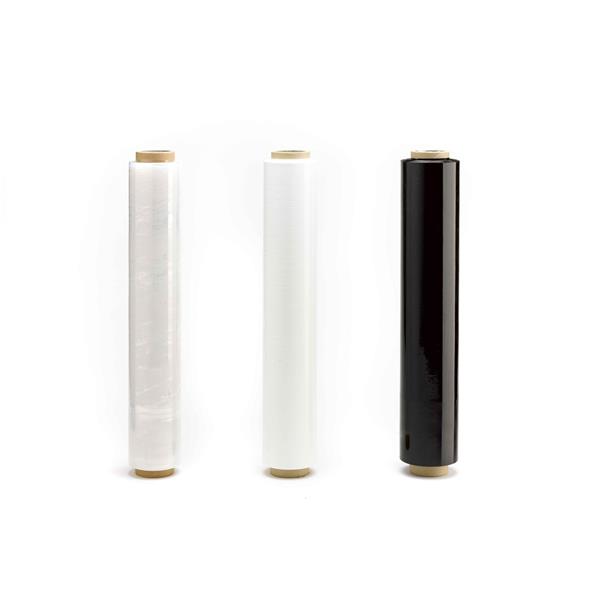 ROLLO FILM EXTENSIBLE NEGRO 1,7KG 90% RECICLADO (1 RL)