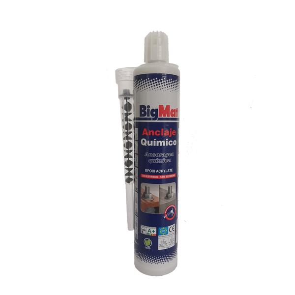 ANCLAJE QUIMICO BIGMAT EPOXI S/EST 300ML (1 BT)