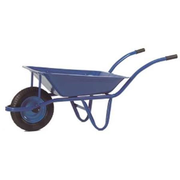 CARRETILLA TUBULAR ANCHA AZUL 70LT (1 UD)