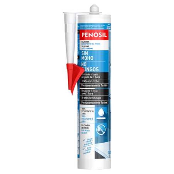 SILICONA &Aacute;CIDA PENOSIL SIN MOHO BLANCO 280ml (1 UD)