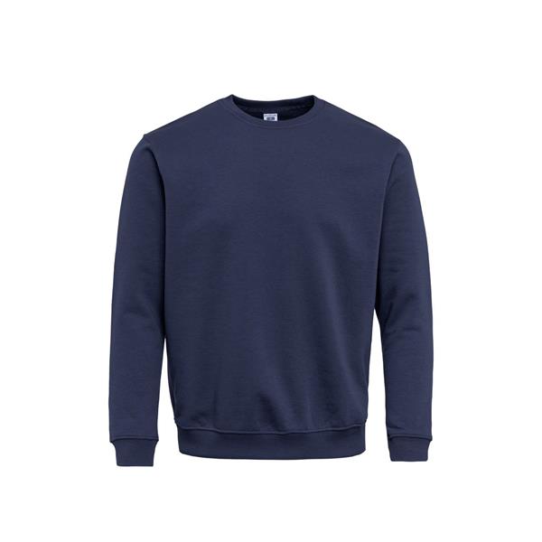SUDADERA CUELLO REDONDO DENIM BLUE T. 2XL (1 UD)