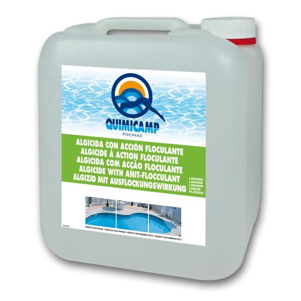 ALGICIDA NO ESPUMANTE ACCION FLOCULANTE 5LT (1 UD)