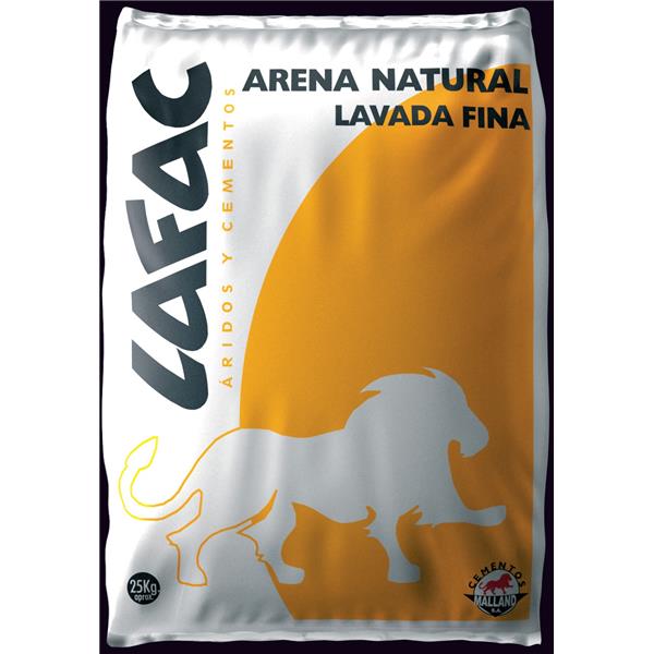 ARENA FINA SACO 0-2MM 25KG SACO (1 SA)