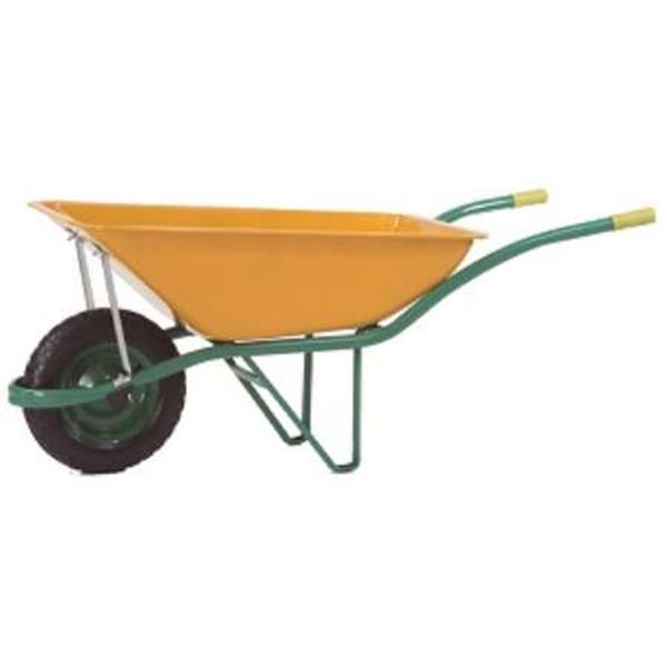 CARRETILLA EUROPA AMARILLA 100L SUPERPROFUNDA R/NEUMAT (1 UD)
