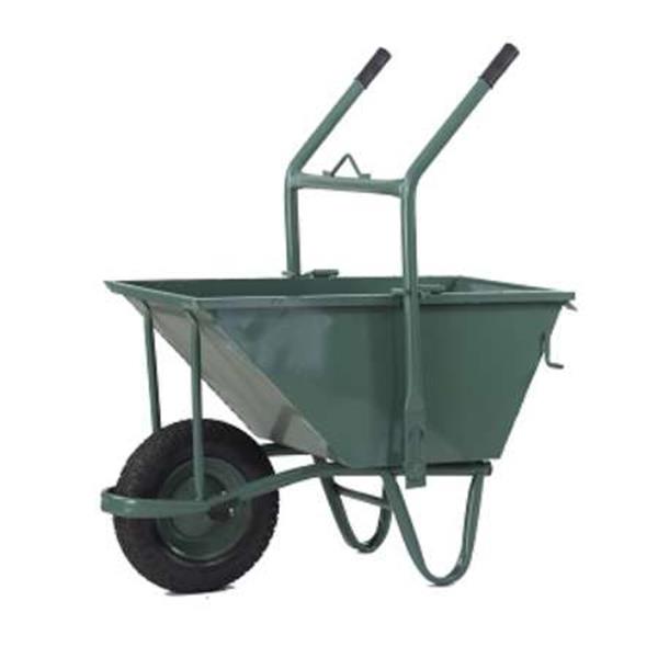 CARRO CHINO VERDE 120L RUEDA NEUMATICA D.30CM (1 UD)