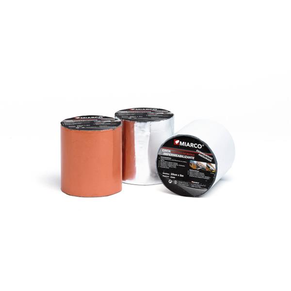 CINTA BUTILO ALUMINIO 100MMX5MX1MM (1 UD)