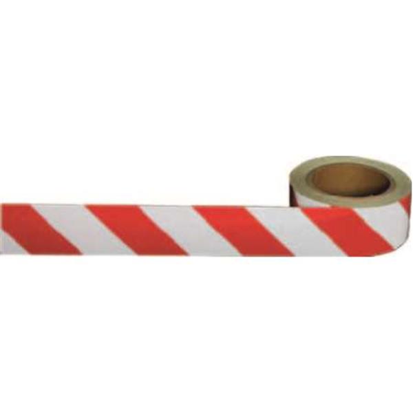 CINTA SE&Ntilde;ALIZACION BLANCA/ROJA 7CM X 200M G130 (1 UD)