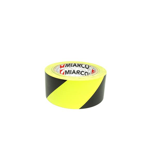 CINTA SE&Ntilde;ALIZACION PVC AM/NEGR 33M (1 UD)