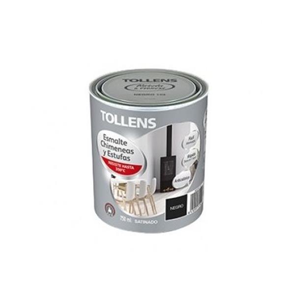 ESMALTE CHIMENEAS SATIN. NEGRO 250ML (1 UD)