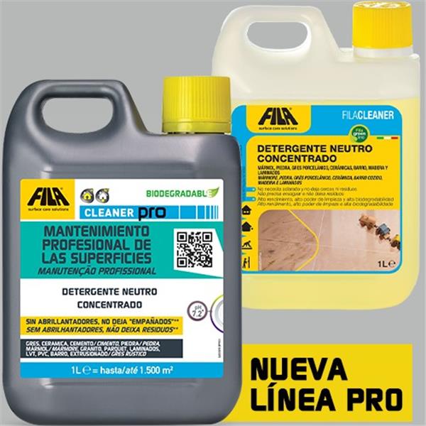 FILA CLEANER PRO 1LT (MANTENIMIENTO PROFESIONAL DE SUPERF&Iacute;CIES) (1 UD)