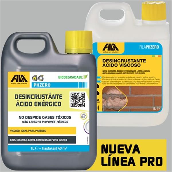 FILA PH ZERO 1L (DESINCRUSTANTE &Aacute;CIDO ENERG&Eacute;TICO) (1 UD)