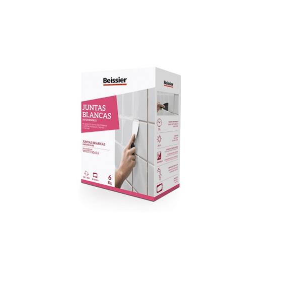 JUNTAS BLANCAS IMPERMEABLES 1,5 KG (1 UD)