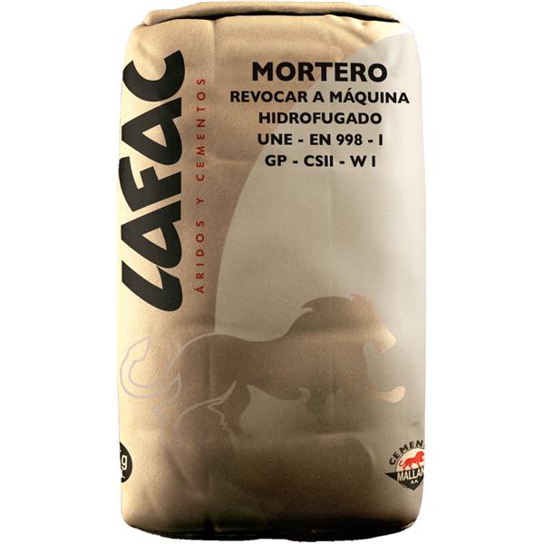 MORTERO REVOCAR PROYECTABLE LAFAC GRIS 25KG (PALET 40sac)* (1 SA)