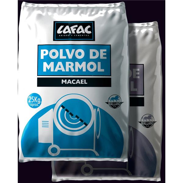 POLVO MARMOL 25KG SACO LAFAC (1 SA)