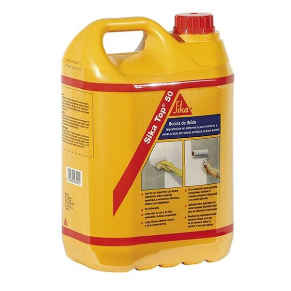 SIKA TOP 50 RESINA DE UNI&Oacute;N GARRAFA 5 KG (1 BT)
